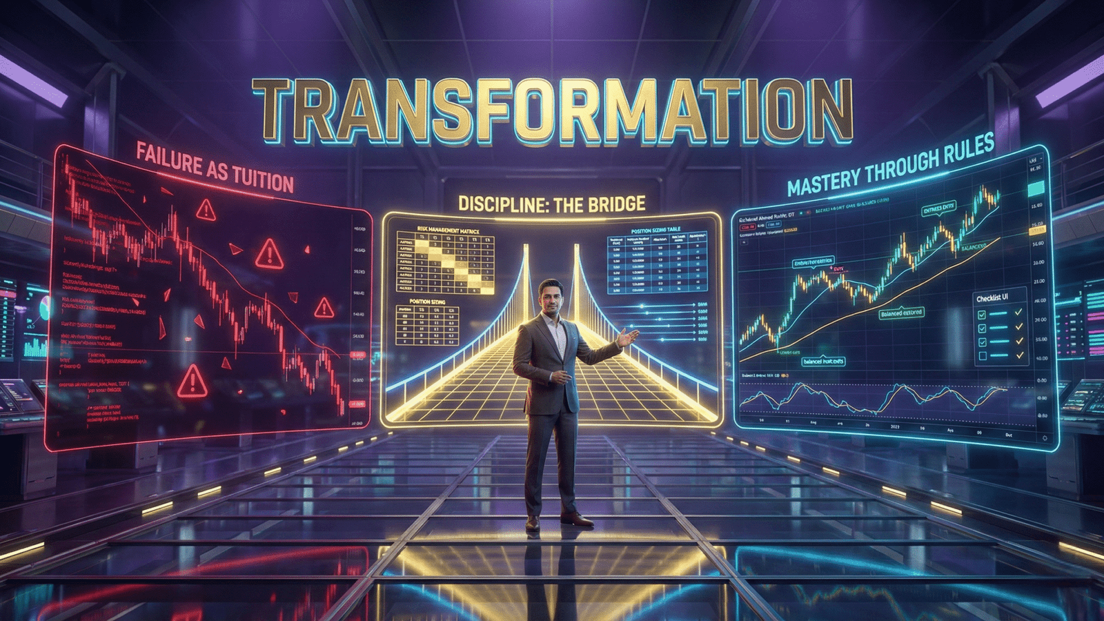 bring transformation with our disciplined trading stratgey